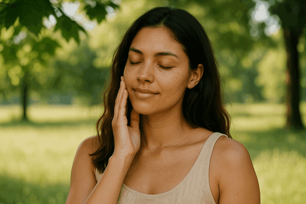 holistic summer skincare routine to prevent humidity skin flares